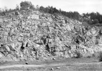 Granodioritov lom v Teletn. Bazick uzaveniny v granodioritu szavskho typu., Josef Svoboda, 1963