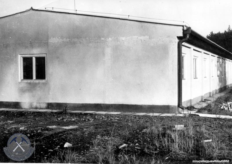 Fotografie : Zpadn strana skladitnch budov. panorama z negativ . C-1064-5, Lun u Rakovnka.