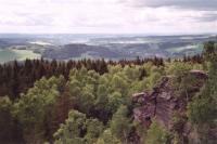 Pohled z vrcholu Vysokho Kamene k JZ., Pavla Grtlerov, 2003