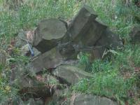 Kamenn vrch - sloupcovit rozpad olivinickho alkalickho bazaltu, Bedich Mloch, 2003