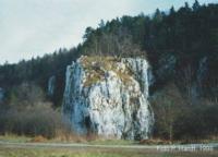Heben, skaln tvar pi ponoru Sloupskho potoka tvoen vrsnnmi vpenci macoskho souvrstv, Pavel Hanl, 1998