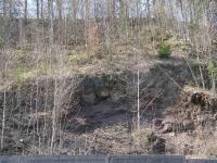 Kontakt andezitoid a ervench sediment vrchlabskho souvrstv v s. sti odkryvu, Pavla Grtlerov, 2004