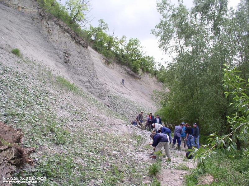 Fotografie Kdov sedimenty: Kdov sedimenty v zezu Ohe, Kystra