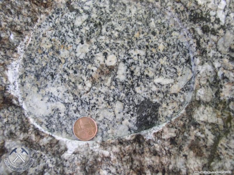 Fotografie ula (granit): ula (granit) Weinsberg - Nov dol, Geopark Stoec