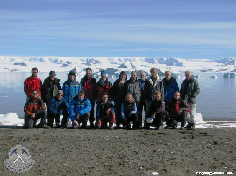 Fotografie Geologov v Antarktid: Geologov v Antarktid, Antarktida - ostrov James Ross