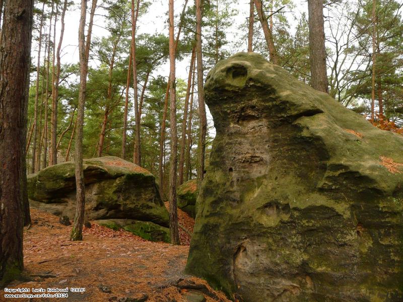 Photo : Sandstone rock called Frog, ba (Kokonsk dl)