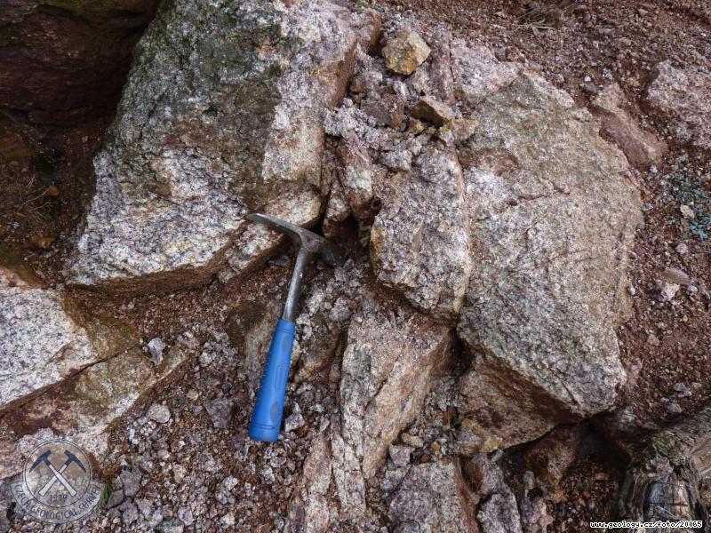 Fotografie Nov Hrdek - granodiorit: Nov Hrdek - granodiorit, Nov Hrdek - granodiorit