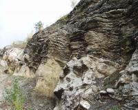 Hdy -lom V dungli, styk macoskho a leskho souvrstv, bazln sedimenty., Ji Otava, 1999