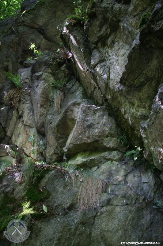Photo : Btouchov, Btouchov - intruze diorit v granitech
