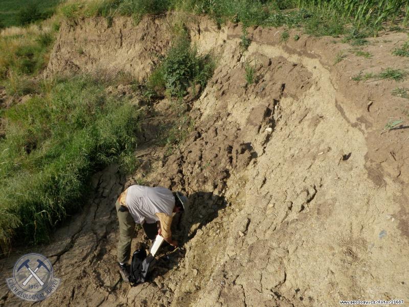 Photo : Moravany - landslide, Moravany, kta Rovn