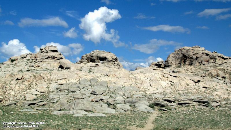 Photo : Granite tors, Mongolian Altai, Mongolsk Altaj