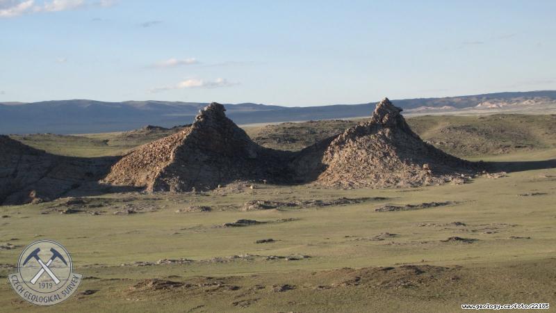 Fotografie Granitov tory: Tory v paleozoickch granitech, Mongolsk Altaj