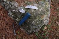 Vzorek dolomitickho mramoru z oputnho lomu Na skalice, Pavla Grtlerov, 2014