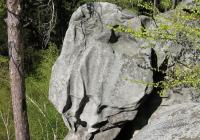 Msovit a polokulovit tvary konkvnho charakteru, zpsoben kulovitou odlunost granodiorit. , Radek Mikul, 2007