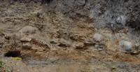 Supraglaciln sedimenty v zpadn stn odkryvu na Psenku. , Martin Hanek, 2013