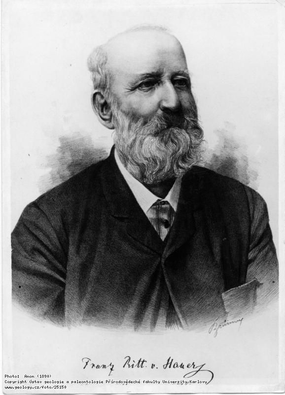 Fotografie Hauer, Franz (1822-1899): Hauer, Franz von (1822-1899), 