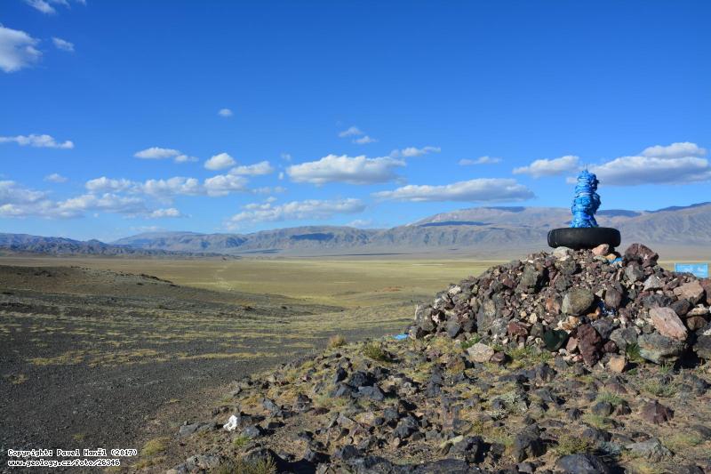 Fotografie : Ovoo, Mongolsk Altaj, 