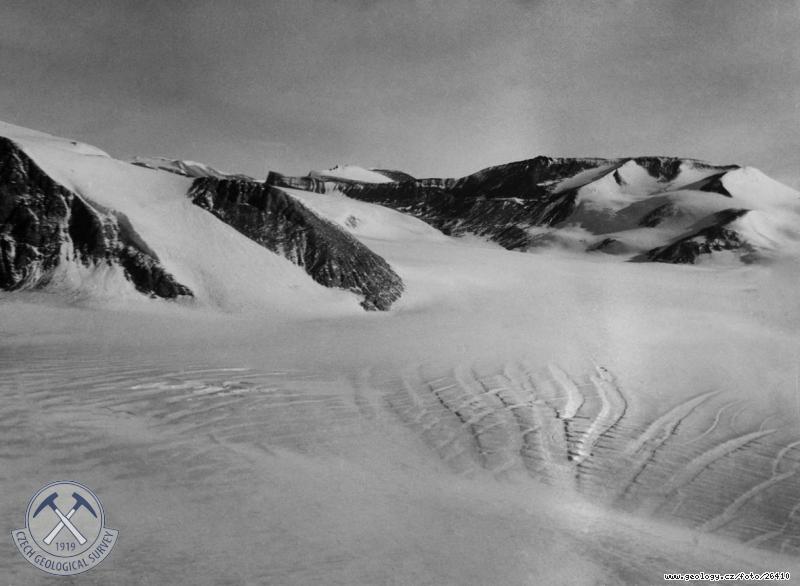 Fotografie Antarktida: Geomorfologie ledovcovch uloenin, 