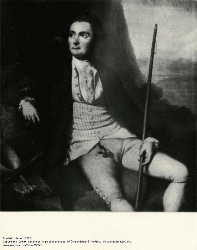Fotografie Saussure de, Horace (1740 - 1799): Saussure de, Horace Bndiet (1740 - 1799), 