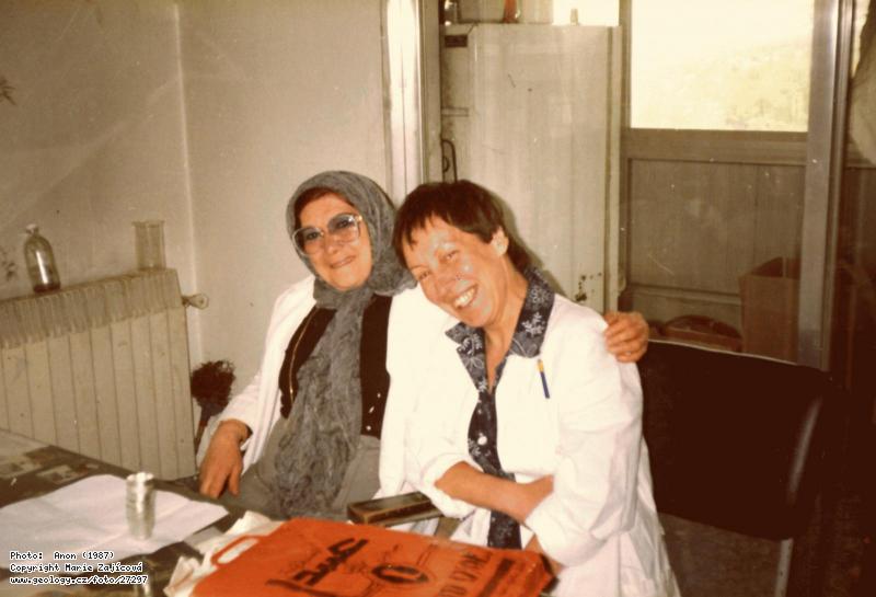 Fotografie Projekt Srie 1987: Madam Honife a Marie Zajcov, 