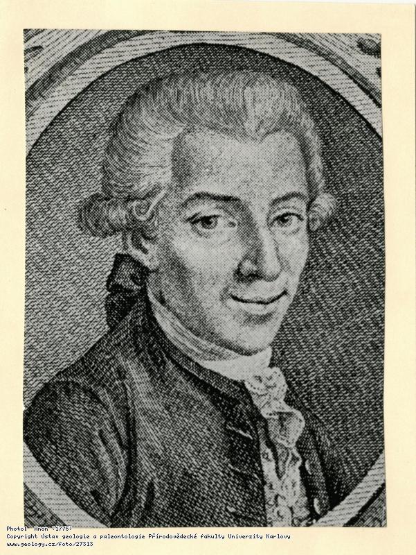Fotografie Born, Ignaz (1742  1791): Born, Ignaz von (1742  1791), 
