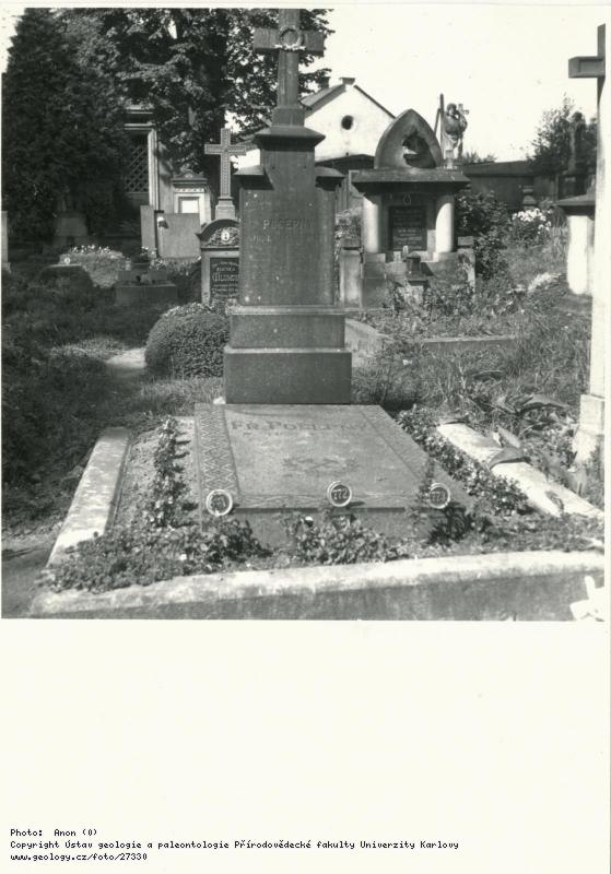 Fotografie : Poepn, Frantiek (1836-1895) - hrob, 