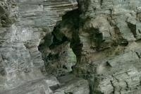 Soustava skalnch srub a izolovanch skalek eroz vymodelovanch v  amfibolitovch horninch., Motykov Kamila - r Ji, 2006