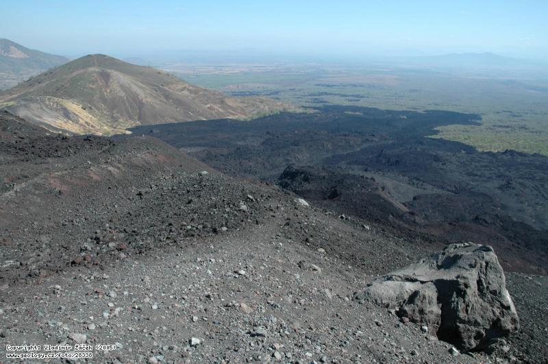 Fotografie Cerro Negro: Aktivn vulkn Cerro Negro, Nikaragua, 