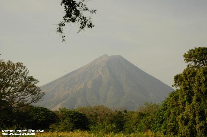 Photo Concepcin Volcano: Active volcano Concepcin in Ometepe Island in Nicaragua, 