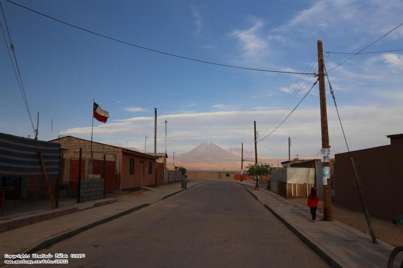 Fotografie San Pedro de Atacama: San Pedro de Atacama v severnm Chile, 
