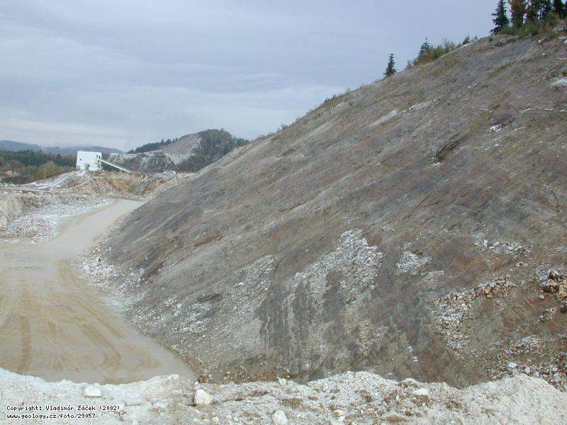 Photo Na Pomez quarry: Limestone quarry Na Pomez in Jesenky Mts., 