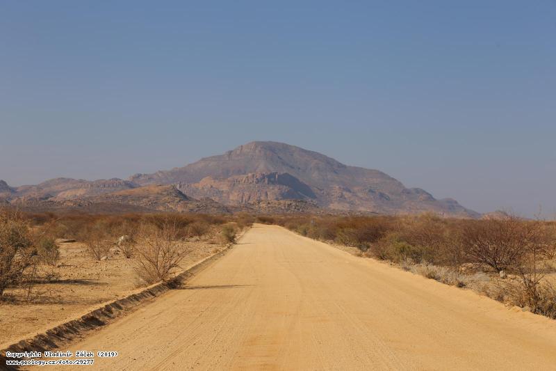 Photo Erongo Mts. in Namibia: Granite in Erongo Mts. in Namibia, 