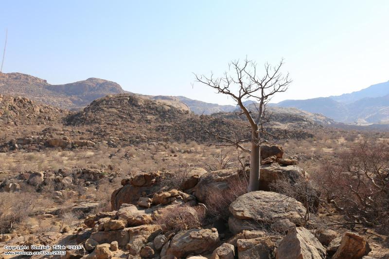 Fotografie Poho Erongo, Nambie: Zvtrvn granitu v poho Erongo v Nambii, 