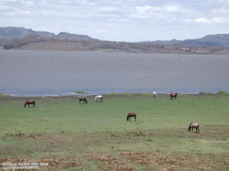 Fotografie Jezero Apans u Jinotegy, Nikaragua: Uml jezero Apans, Jinotega, Nicaragua, 