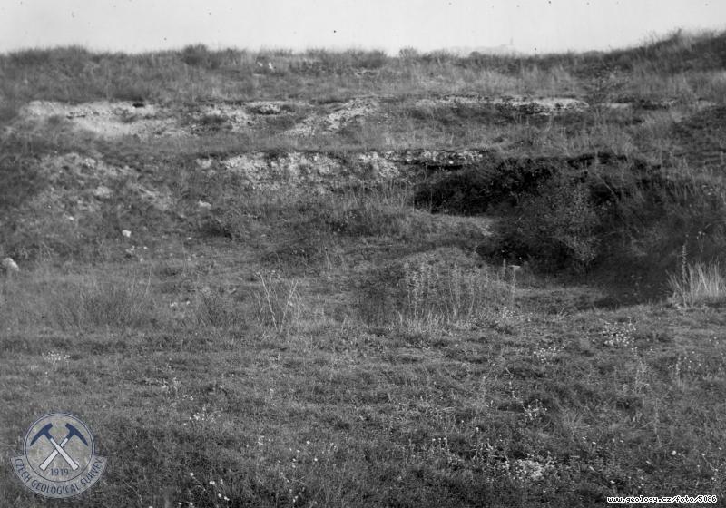 Fotografie : Oputn trkovnk .61. Pleistocenn terasov slepenec R1., Vlnves