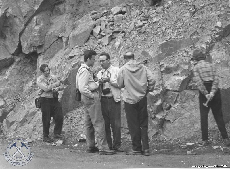 Fotografie : Exkurse pi sjezdu Spolenosti pro mineralogii a geologii, Karlovy Vary