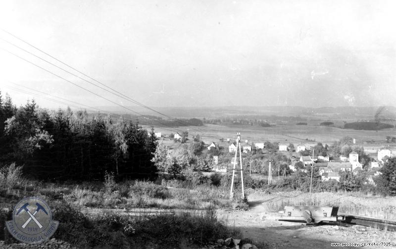 Fotografie : Pohled od j. na zpadn st Krunch hor a sv. pat Smrin, mezi tm zp. st Chebsk pnve., Lib