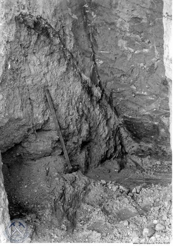 Fotografie : Scodovit kopan rha: trkopskov kra uzaven v glacigennch sedimentech., Rohov