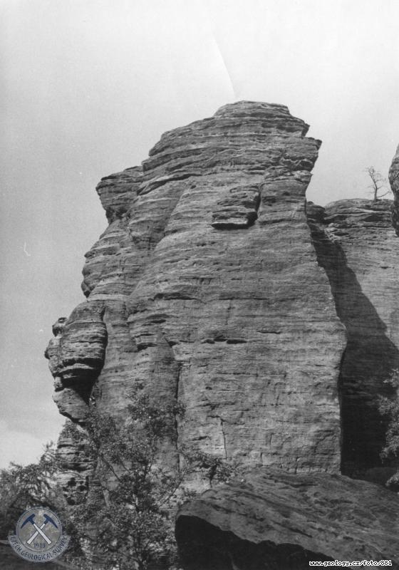 Fotografie : Velk stny za skaln branou v Tiskch stnch, Tisk stny
