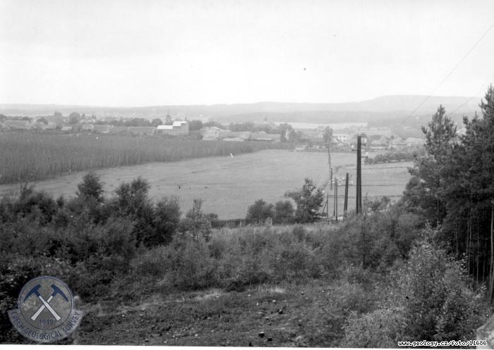 Fotografie : Panorama okol skladu Geofondu, Lun u Rakovnka., Lun u Rakovnka.