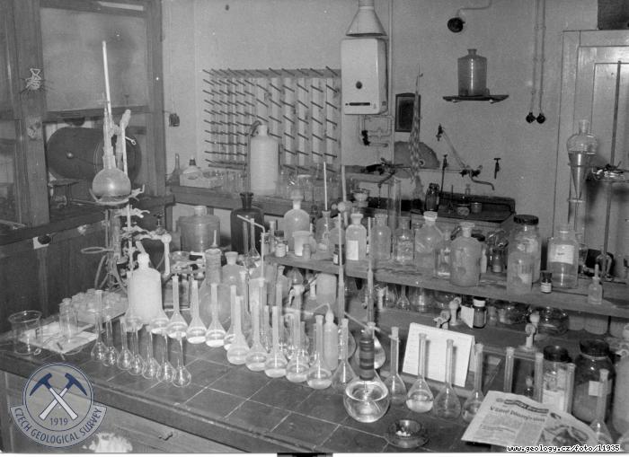 Fotografie : Chemick laborato G v Kosteln ulici, Praha - Letn