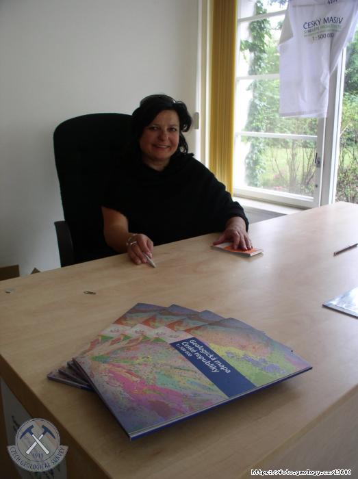 Fotografie Nov geologick mapa R 1:500 000: Pedstaven nov geologick mapy R 1:500 000, esk geologick sluba, Klrov