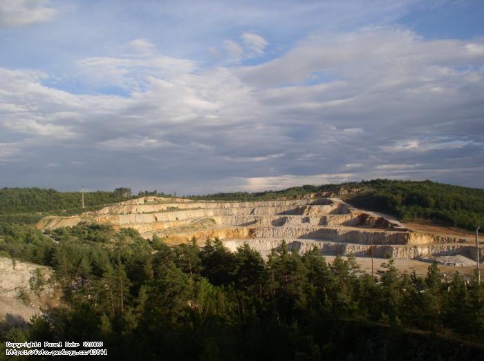 Fotografie Konprusy VS vchod: Konprusy VS vchod, Velkolom ertovy schody u Konprus