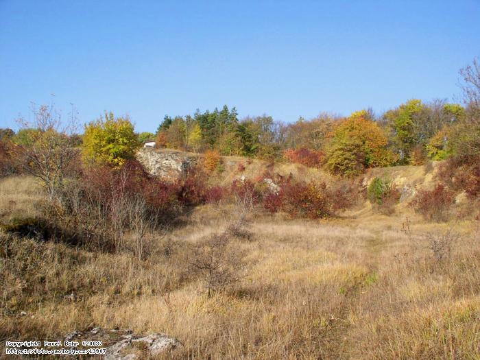 Fotografie Hergetv lom: Hergetv lom na Zlatm koni u Konprus, Hergetv lom