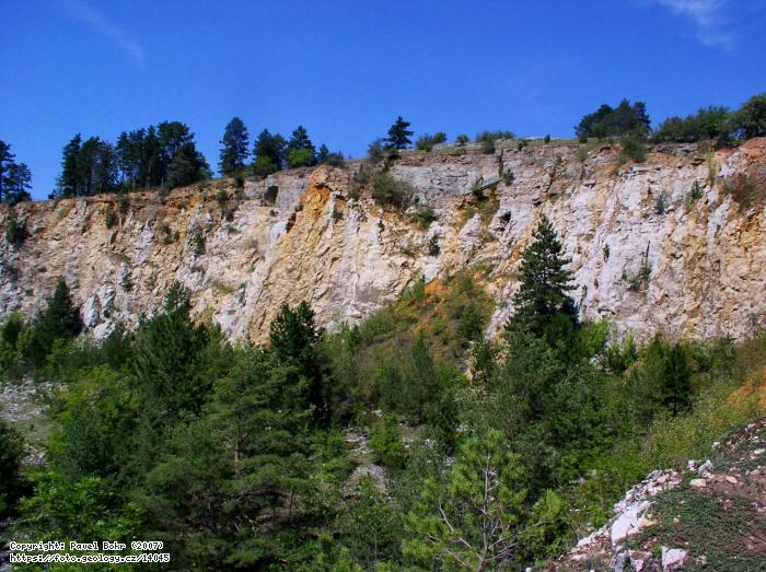 Fotografie Houbv lom: Houbv lom na jinm svahu Zlatho kon, Houbv lom, Zlat k