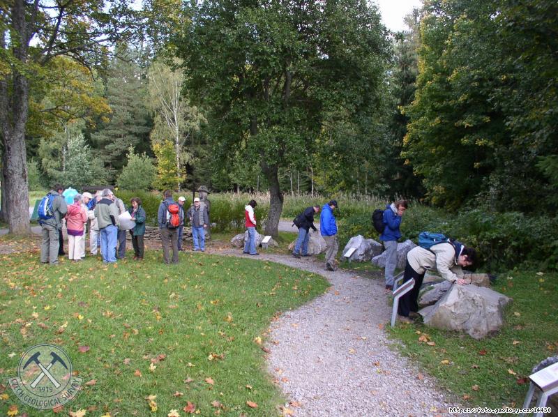 Fotografie Geologick expozice Rokyta: Venkovn geologick expozice hornin umavy Rokyta, Rokyta