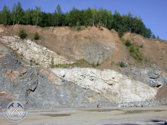 Fotografie Lom Jesenk-Bukovice: Lom Jesenk-Bukovice v amfibolitu, Lom Bukovice