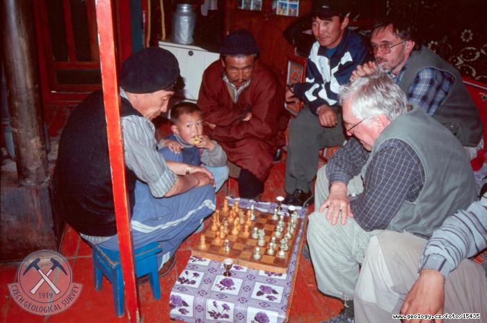 Fotografie Šachy: Šachy v jurtě, Zamtyn Nuruu