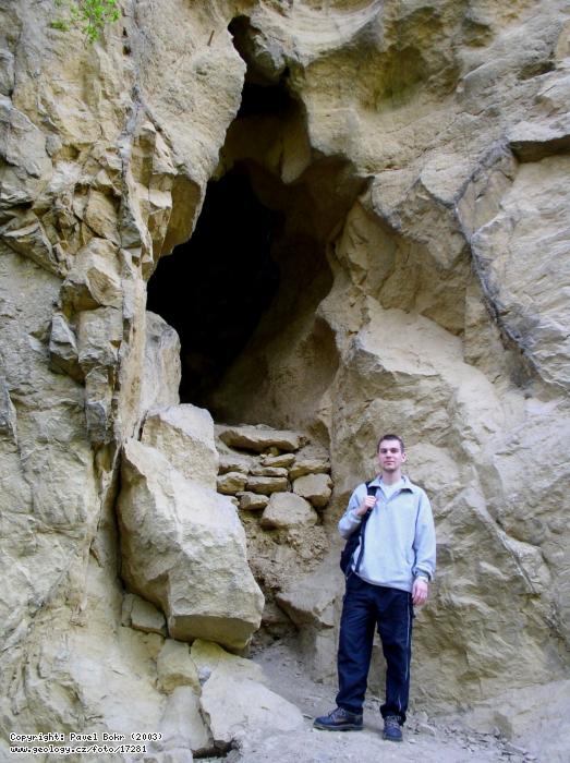 Fotografie Lom Na Kobyle: Jeskyn v lomu Na Kobyle u Konprus, Lom Na Kobyle