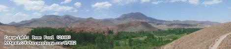 Fotografie O�za Abyaneh: O�za Abyaneh, centr�ln� �r�n, O�za Abyaneh, centr�ln� �r�n